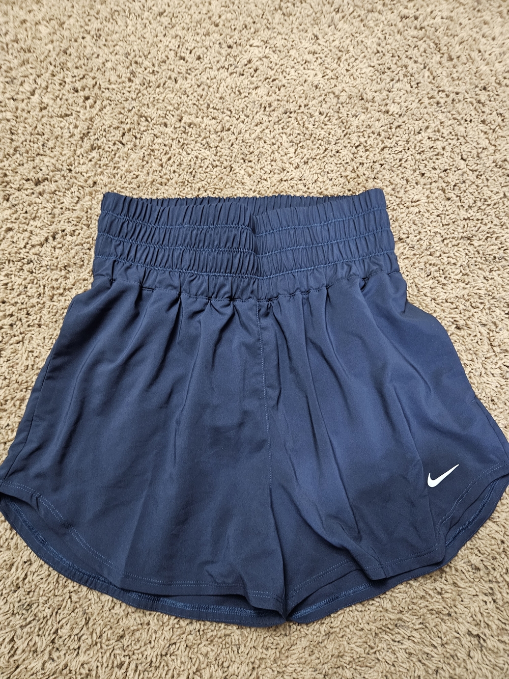 Nike HR Navy Blue Women's SMALL Athletic Shorts
